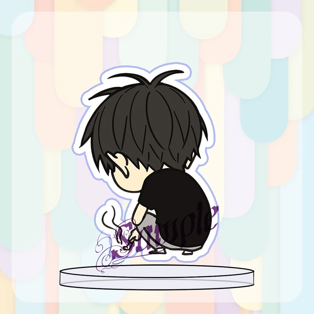 ( MINI ) Mô hình Standee 19 DAYS OLD XIAN game anime chibi mica trưng bày