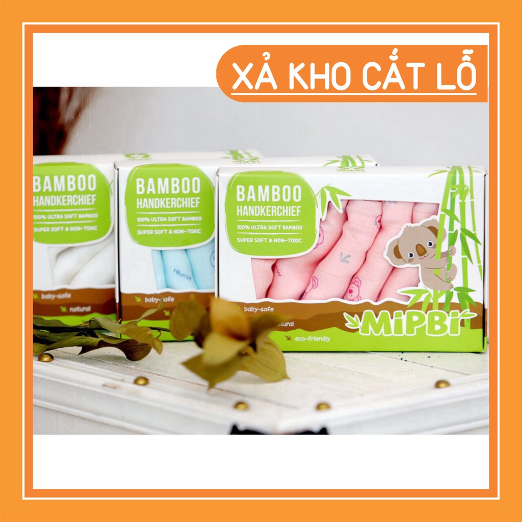 ss666 {HÌNH ẢNH THẬT} KHĂN SỮA MIPPi 100% Sợi Tre SiÊU MỀm