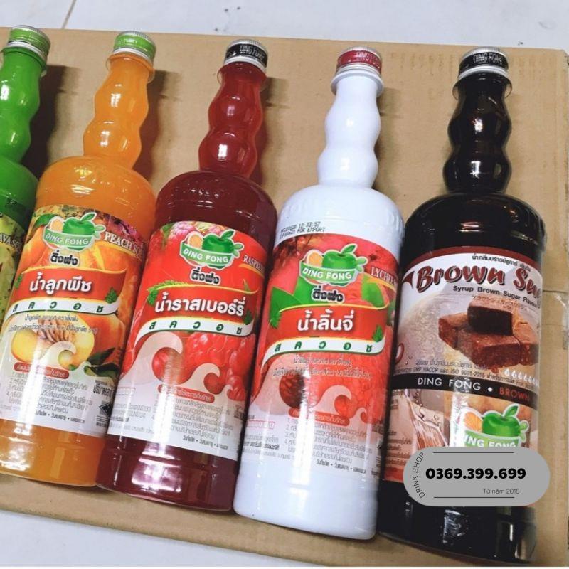 Siro  Thái Lan Ding Fong nắp thiếc Đủ hương