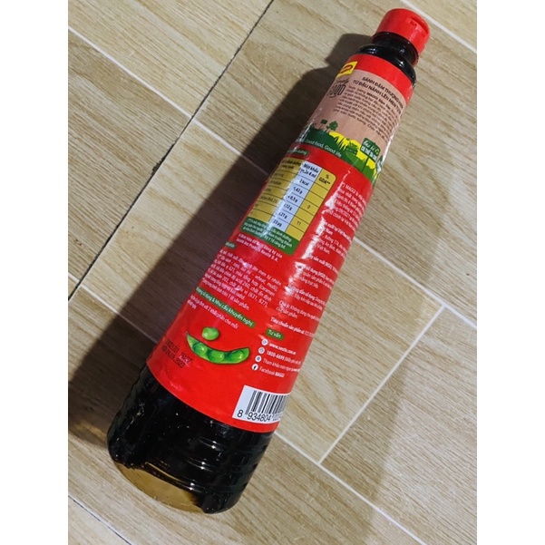 Nước tương Maggi đậu nành nguyên chất phú hợp cho người dùng mặn và chay 700ml