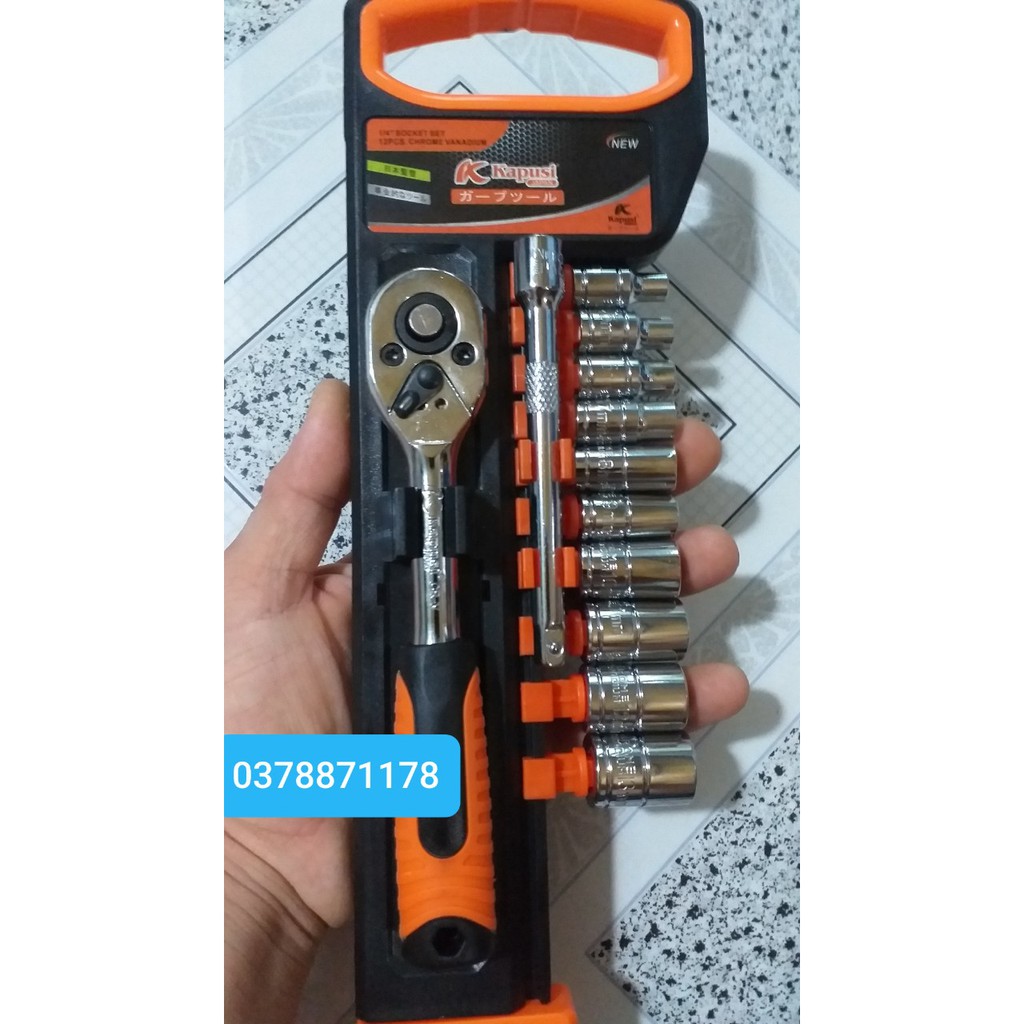 Bộ dụng cụ sữa chữa Mini 1/4 Kapusi