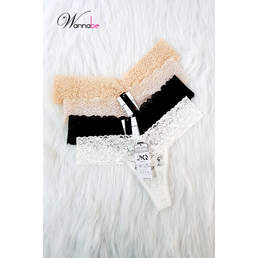 Quần lót ren t-back wannabe qlr01 gợi cảm, quyến rũ