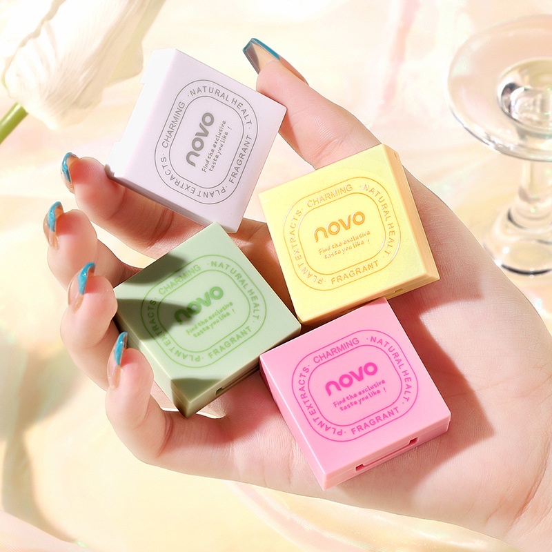 Nước Hoa Nhỏ Hình Vuông Màu Trơn Dành Cho Nam Nữ