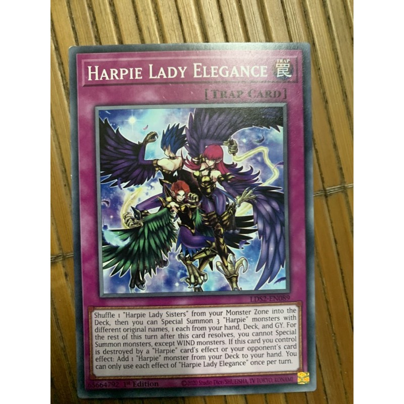 Bài yugioh: harpie lady elegance