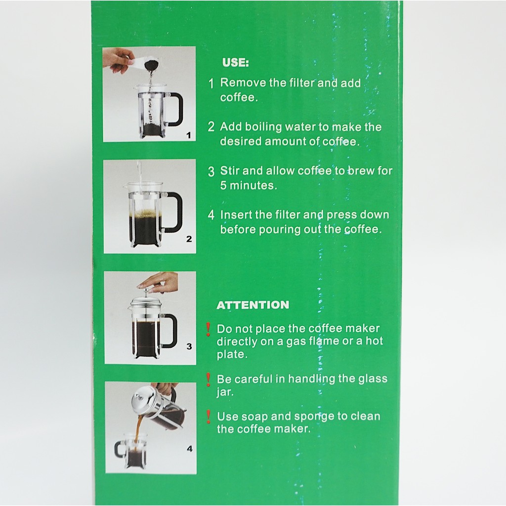 Bình pha trà/cafe/ đánh bọt sữa- french press