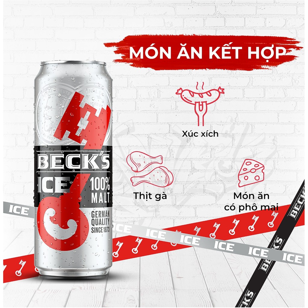 Bia beck s ice thùng 24 lon 330ml - ảnh sản phẩm 4