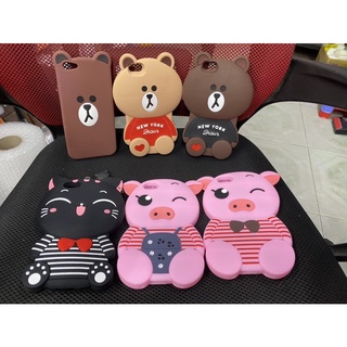 Ốp Oppo F3 dẻo dày chống sóc tốt hình thú nổi