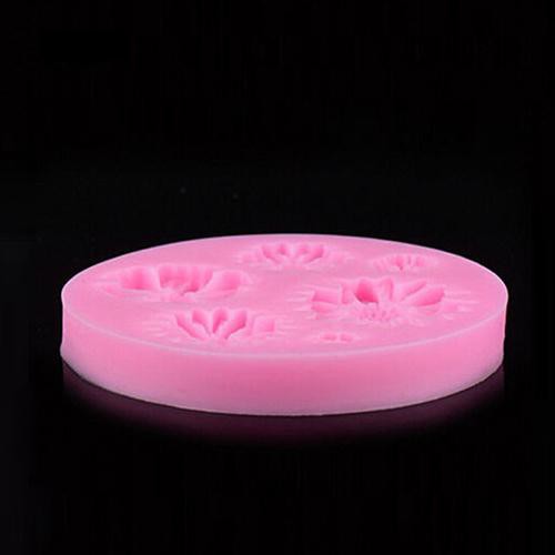 Khuôn Silicon Làm Kẹo Đường Hình Bông Hoa