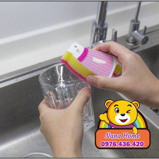 Miếng mút rửa bát hình thú / Giẻ rửa bát hình thú