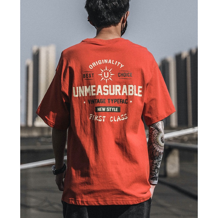 Áo Phông Nam Familylove - Mẫu Áo Thun Nam Unmeasurable Vintage First Class Chất Cotton 100% màu Rêu Hot Trend
