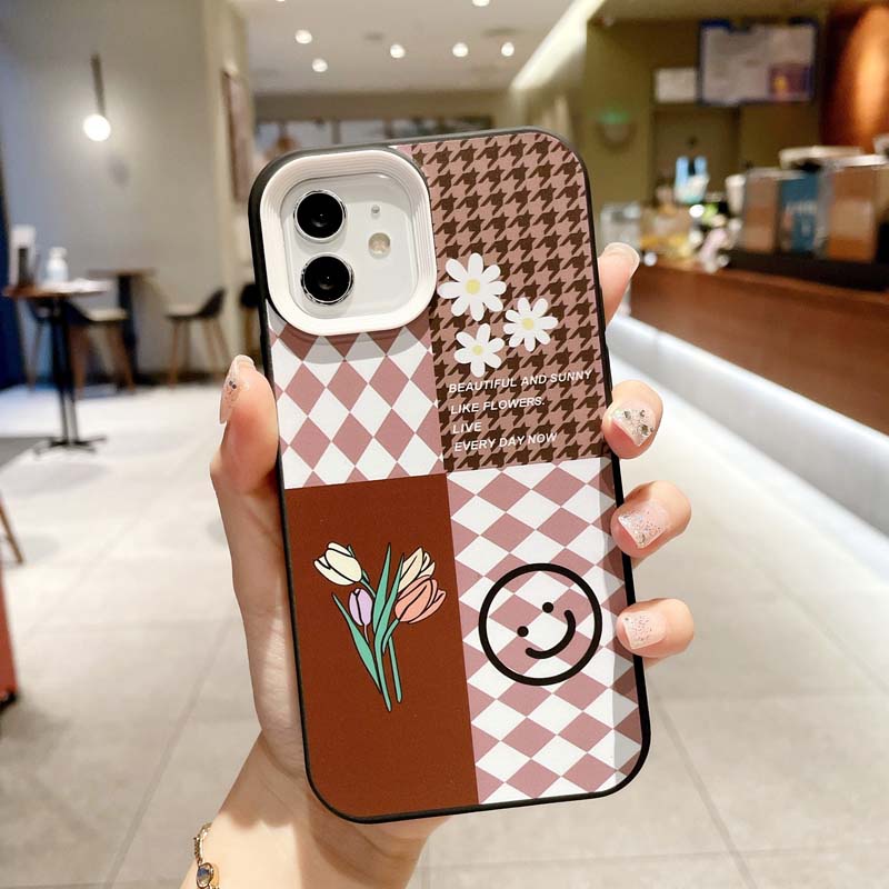 Ốp Điện Thoại TPU Silicon Mềm Chống Sốc Hình Mặt Cười Cho iPhone 13 12 11 Pro Promax 6 6S 7 8 Plus X XR XSMax SE