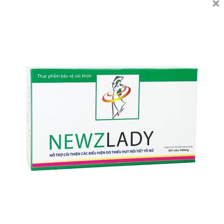 Newzlady hộp 30 viên, hỗ trợ cải thiện các biểu hiện thiếu hụt nội tiết tố