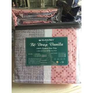 Bộ Drap bọc , hộp - size 1,6m  - 1,8m - M25
