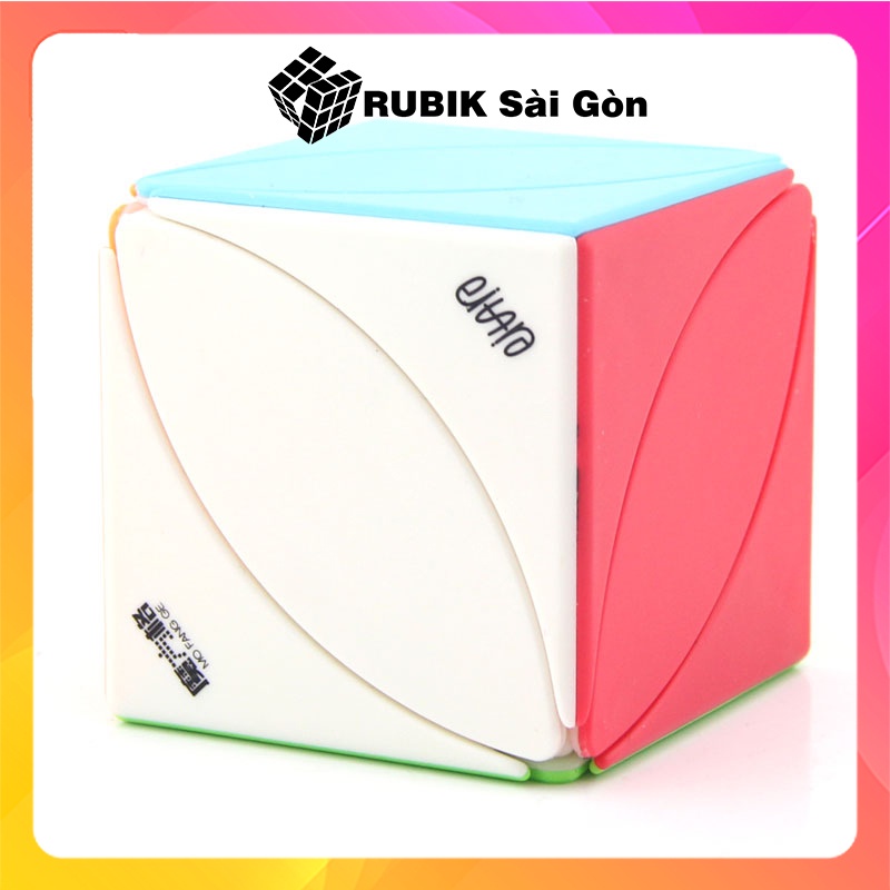 Rubik Ivy Cube Biến Thể Qiyi Rubic Lá Phong 6 mặt Maple Leaf Màu Sắc Đẹp Xoay Trơn Không Rít