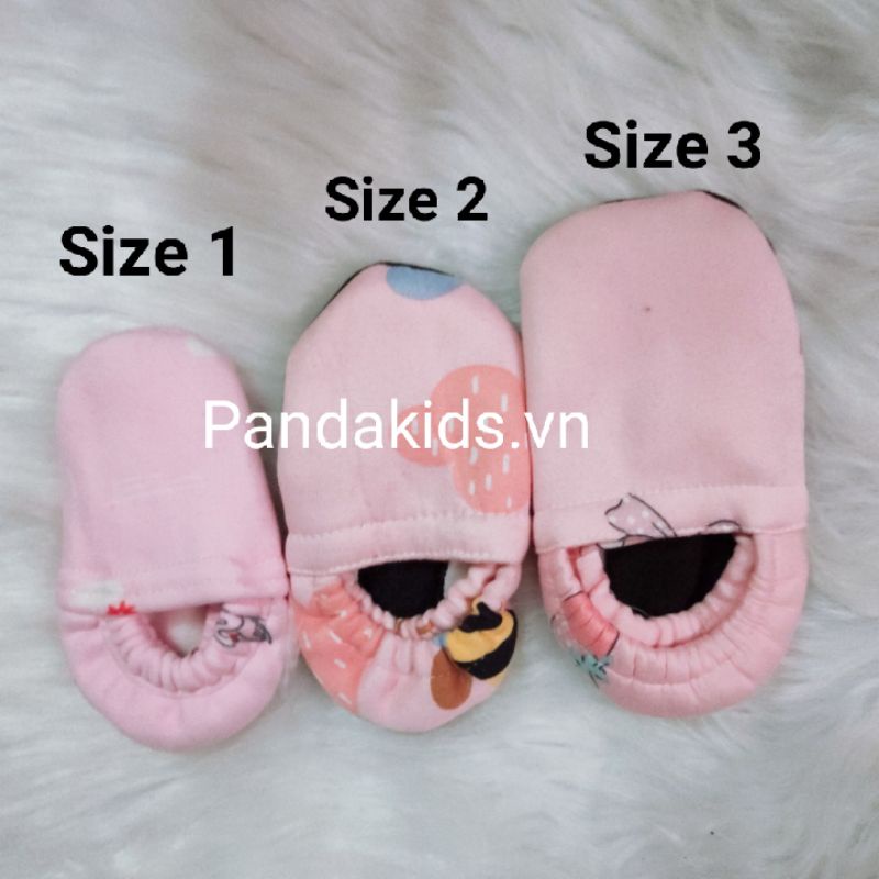 GIÀY NỈ GIỮ ẤM CHÂN CHO BÉ ĐI TRONG NHÀ - PANDAKIDS