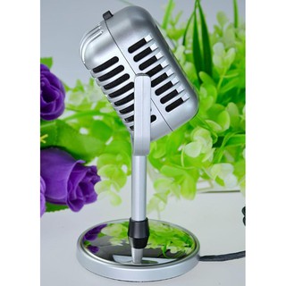 MICROPHONE THU ÂM RETRO CỔ ĐIỂN PC-058