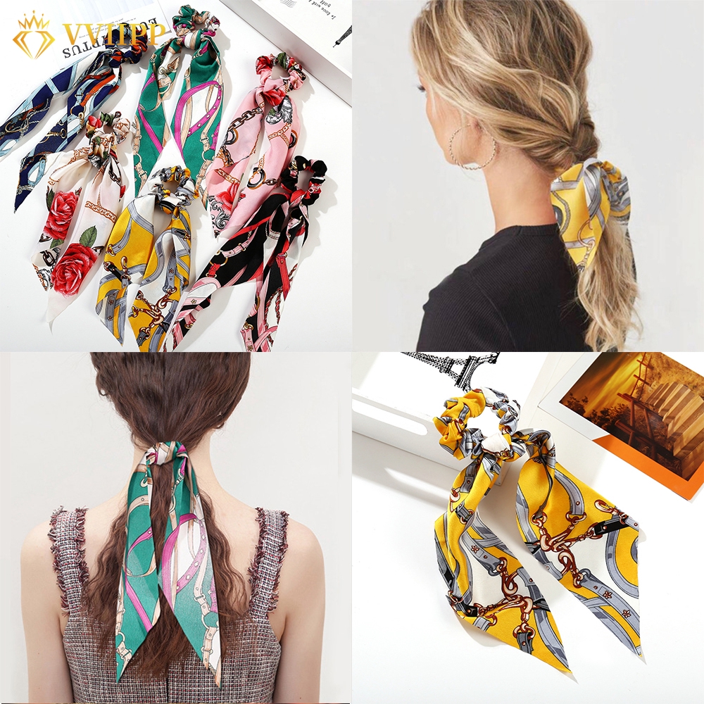 Băng đô hoa thắt nơ nhiều màu sắc