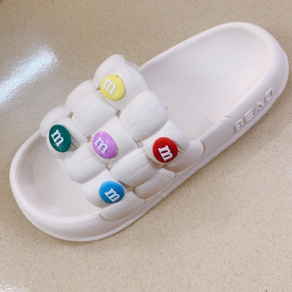 Dép bánh mì nữ đi trong nhà chao gắn stik MM