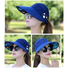 Mũ đính đá chống nắng thời trang-Dma Store