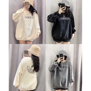 Áo nỉ chữ thêu a d i d a s ba soai