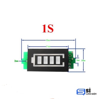 Mạch led báo mức pin lithium - 18650 - 1s 2s 3s 4s 5s 6s 7s