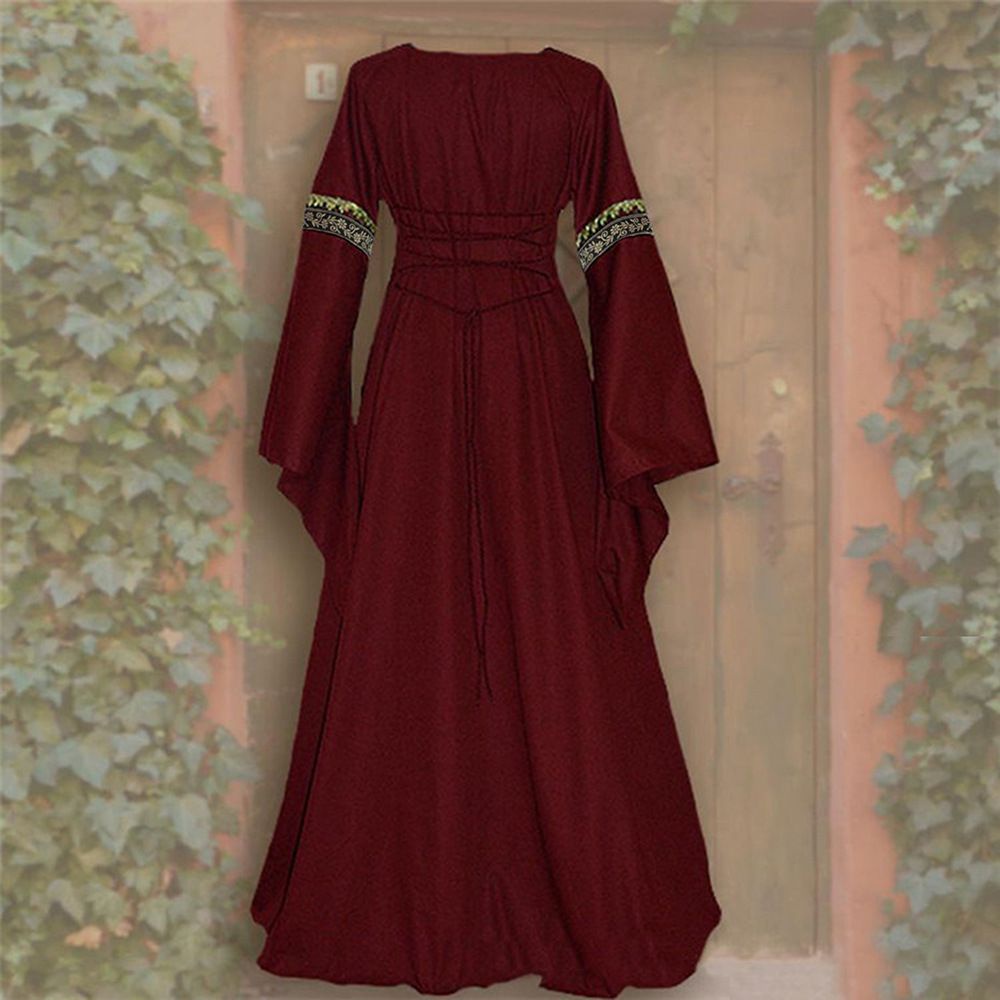 2022 Medieval Maiden Fancy Women Costume Halloween Cosplay Over Dress Victorian Dress Costume girl gift