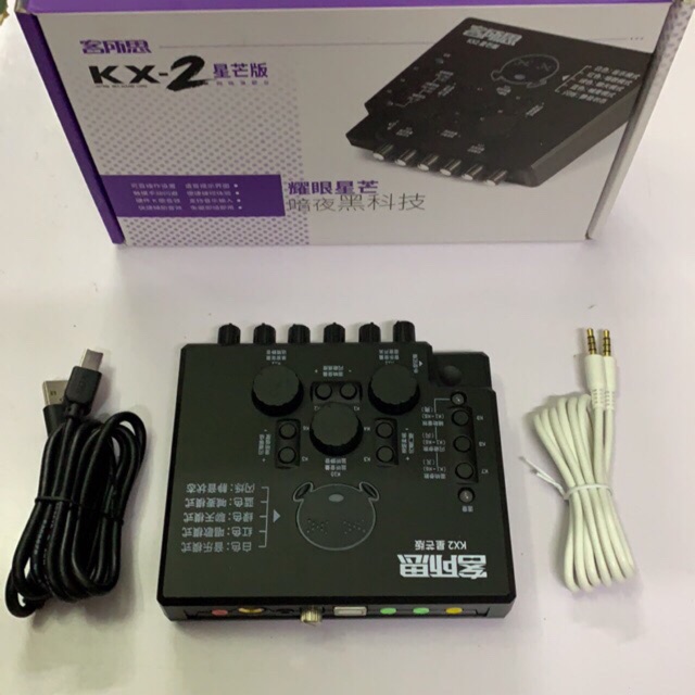 Sound card KX-2 huyền thoại- Bảo hành 6 tháng đổi mới