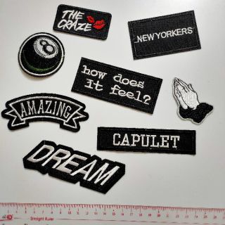 20k một chiếc, Combo 5 chiếc tự chọn, MA1 Sticker ủi patch ủi logo ủi