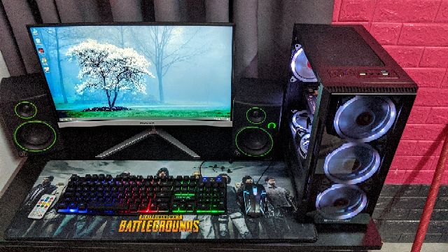 Dàn pc chiến Pubg pc đẹp / Màn 24in cong | BigBuy360 - bigbuy360.vn