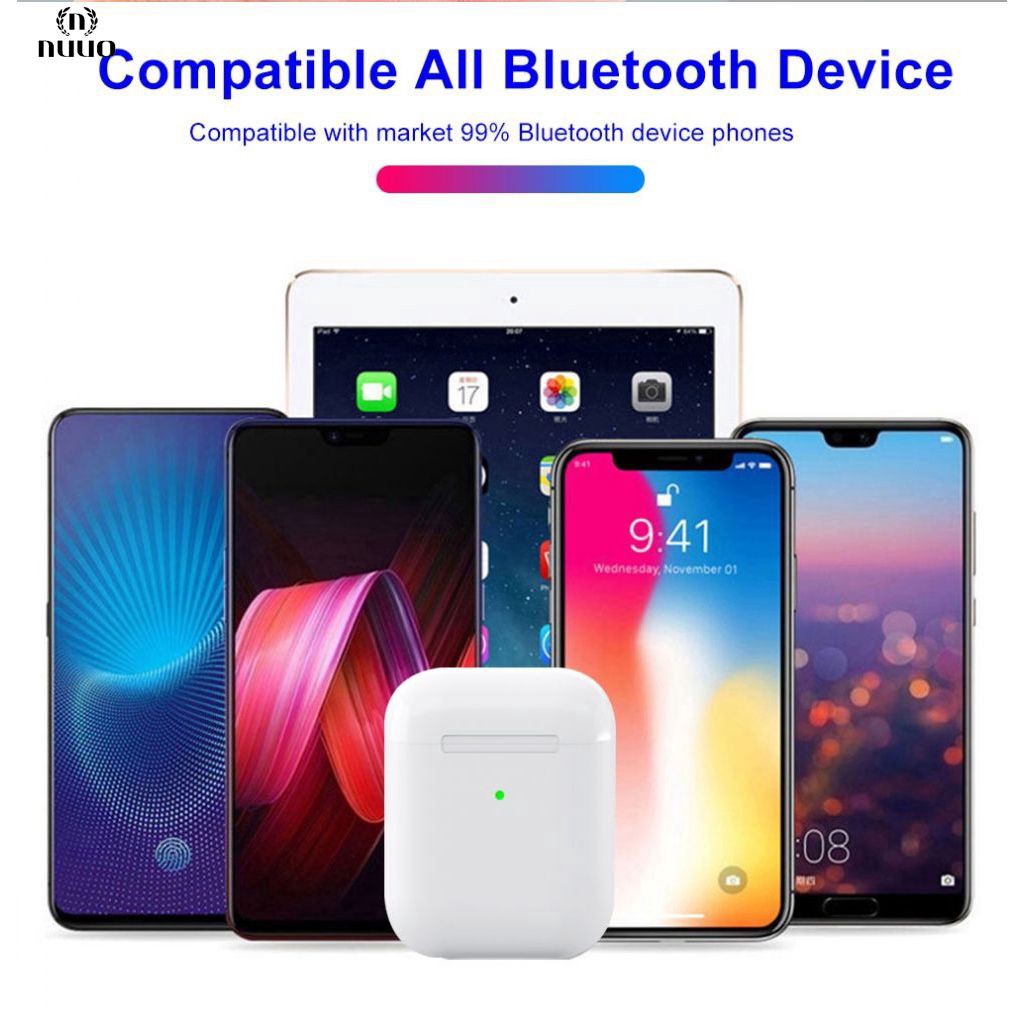 Tai nghe bluetooth không dây i9000 TWS Pop Up Điều khiển cảm ứng, đổi tên, định vị, cài đặt chạm cảm ứng