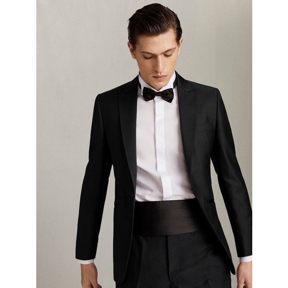 Phụ Kiện Vest Cummerbund - Đai Quấn Eo Vest màu đen