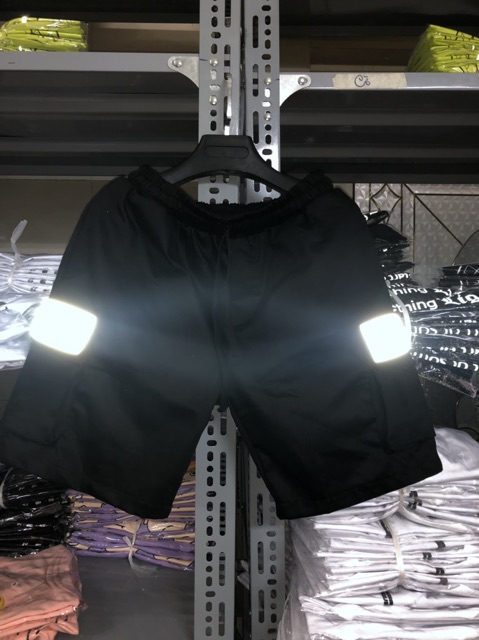Quần SHORT KAKI TÚI HỘP PHẢN QUANG  Nam Nữ Unisex 1hitshop