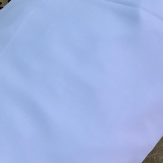 Vải silk lụa màu trắng may áo sơ mi, may đồng phục