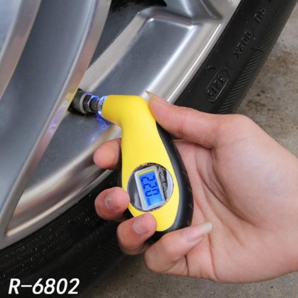 Đồng hồ đo áp suất lốp độ chính xác cao Tire Gauge - chính hãng nhập khẩu bởi Pumin [FreeShip – Xả kho 1 ngày]