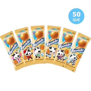 Kẹo mút Alpenliebe hương sữa Caramen gói 50 que