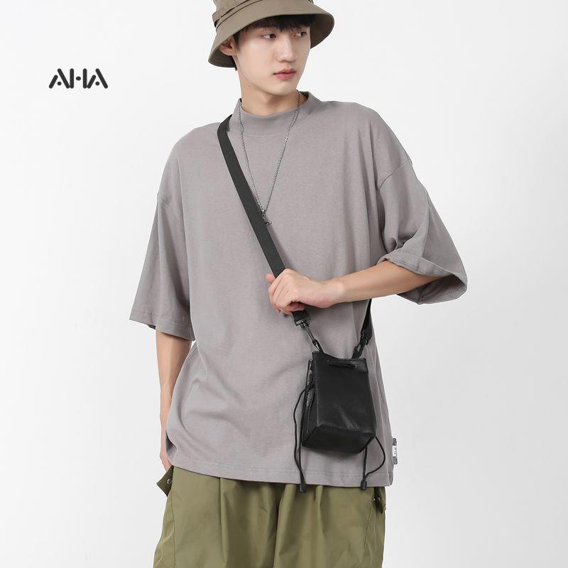 Túi đeo vai AHA official mini đựng điện thoại tai nghe tiền xu tiện dụng cho nam