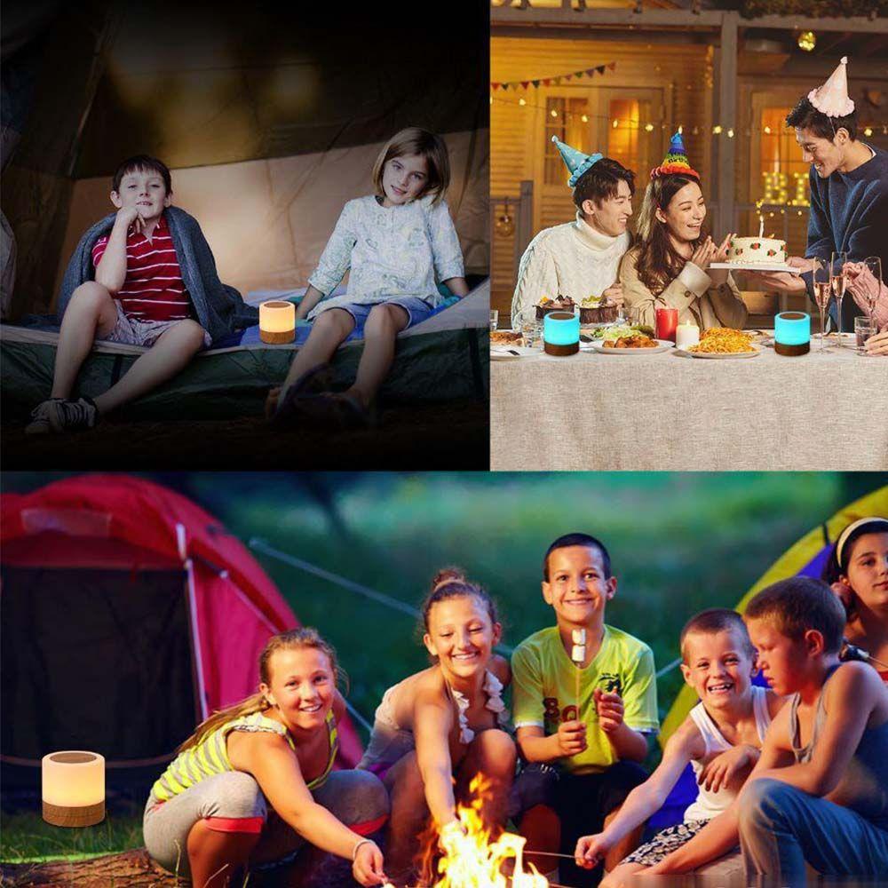 Đèn Ngủ Để Bàn Sạc USB Tiện Lợi