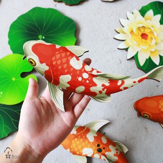 SET CÁ KOI DECOR NHÀ CỬA