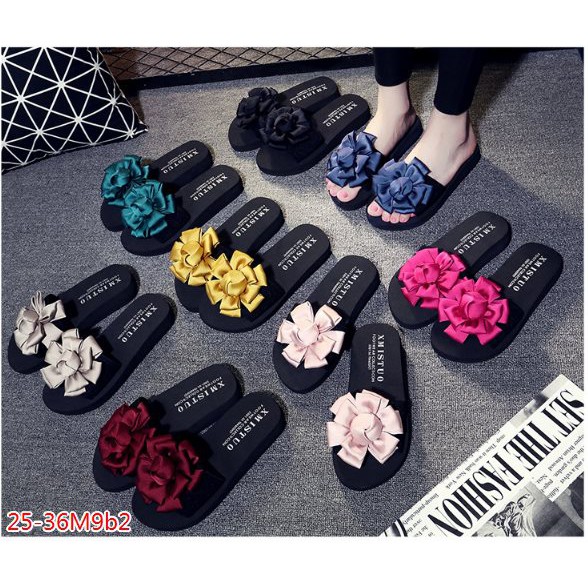 COMBO 22 đôi dép hoa bé gái sz 25-36