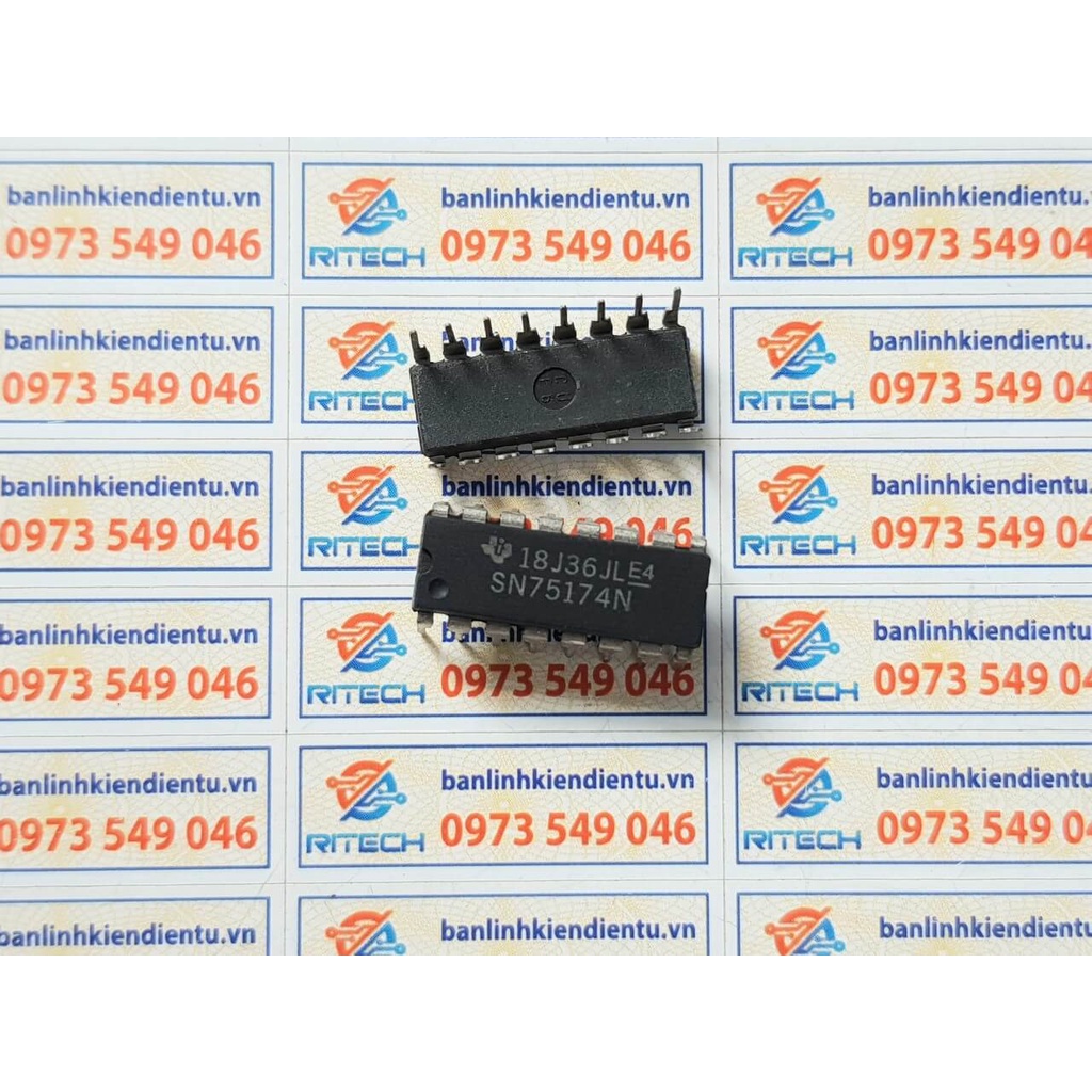 [Combo 2 chiếc] SN75174N DIP-16