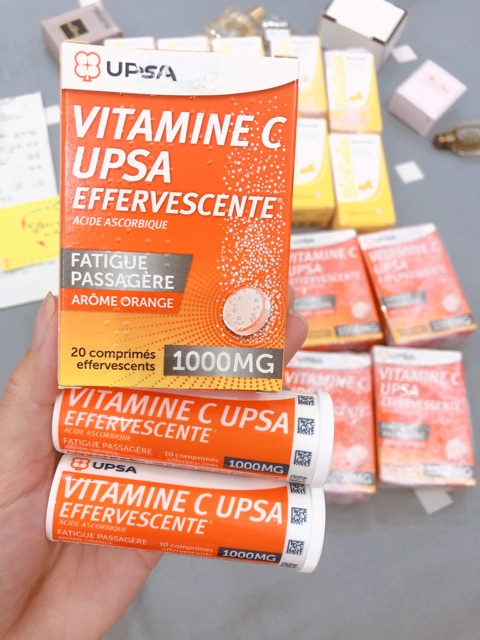 [CÓ SẴN] Vitamin C - UPSA nội địa Pháp chỉ bán tại nhà thuốc kèm bill chuẩn nhé
