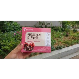 Collagen lựu dạng gói.