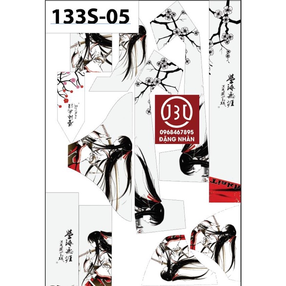 TEM TRÙM XE ĐIỆN 133S MÃ 05