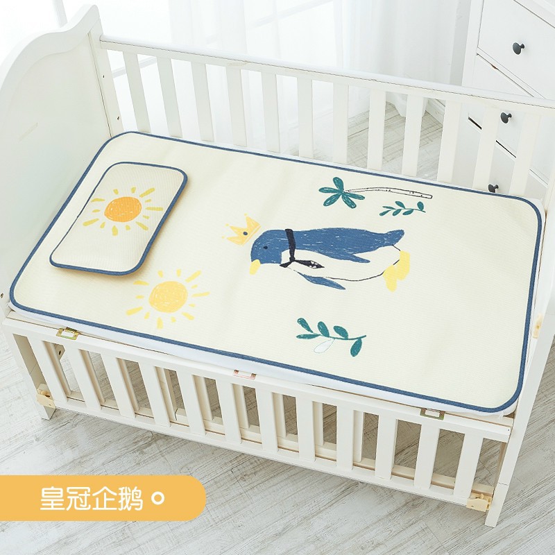 Chiếu điều hoà cao cấp kèm gối muslin tree cho bé ( Hàng loại 1 )