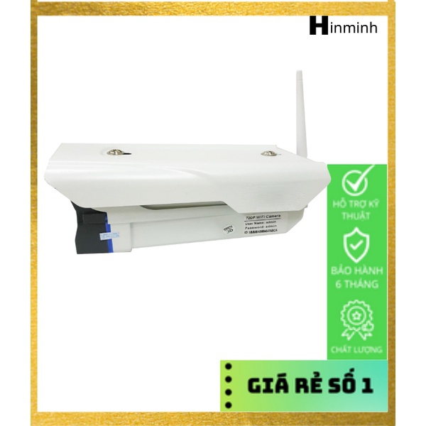 Camera wifi ngoài trời 1.0 vỏ kim loại, chất lượng hình ảnh cao