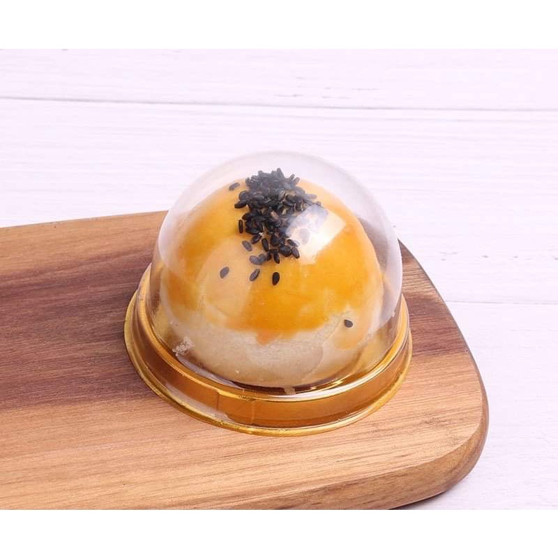 Hộp nhựa nắp cầu đựng bánh Trung Thu 50g