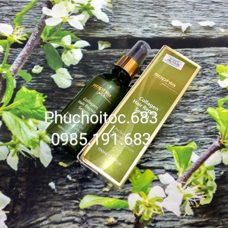 SOPHIA TINH DẦU PHỤC HỒI TÓC COLLAGEN HAIR REPAIR SERUM 100ML