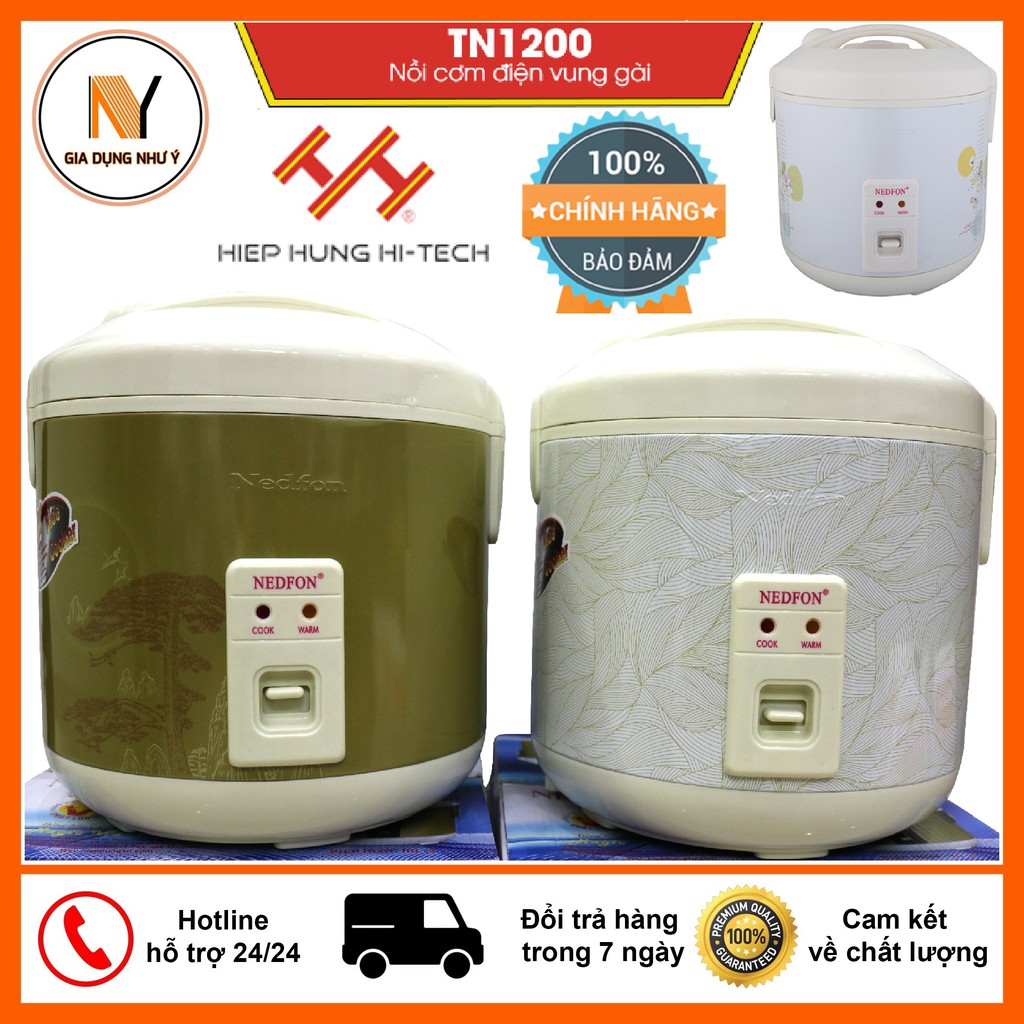 [Mã ELHADEV giảm 4% đơn 300K] Nồi cơm điện Hiệp Hưng 3 Lít- Hàng chính hãng