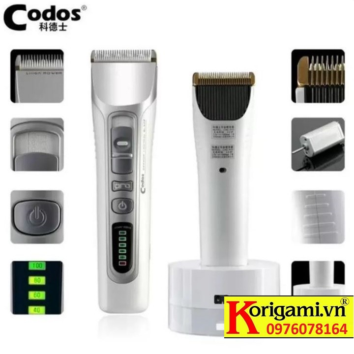 TÔNG ĐƠ CODOS CHC 916 CẮT TÓC NAM CHUYÊN NGHIỆP