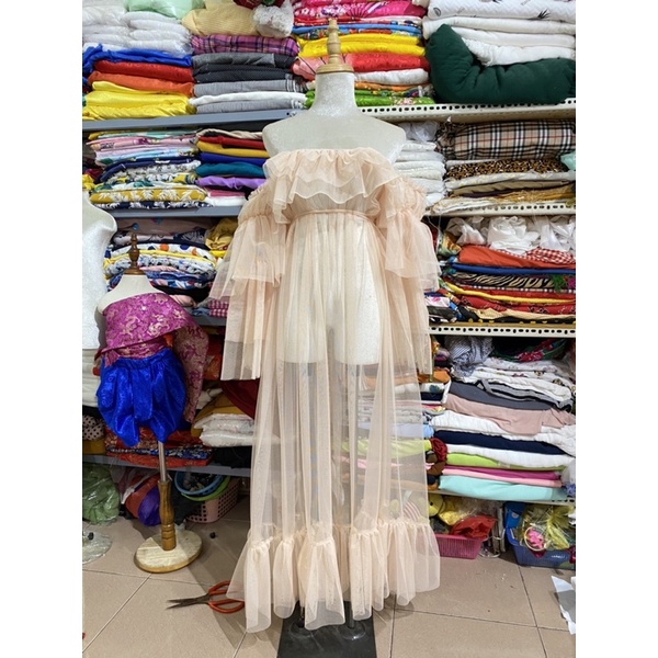 Váy bầu chụp hình